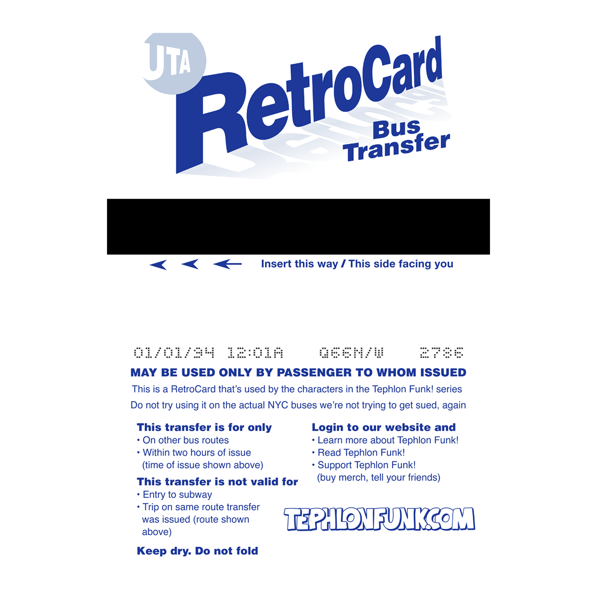 BUS RETROCARD