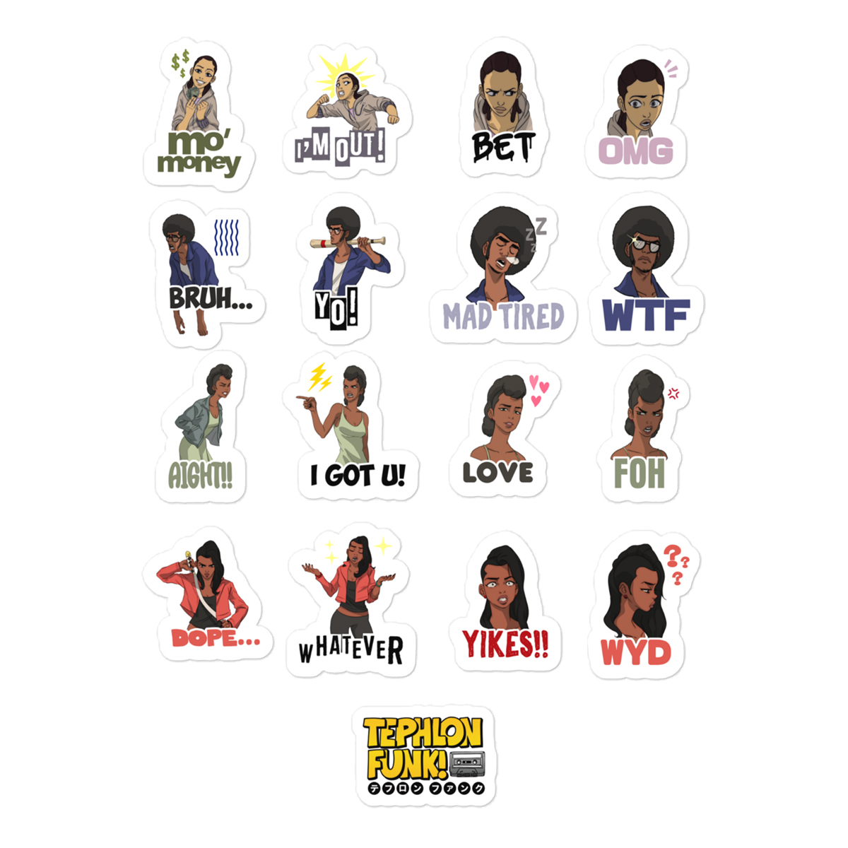 LINE STICKER SETS (48)