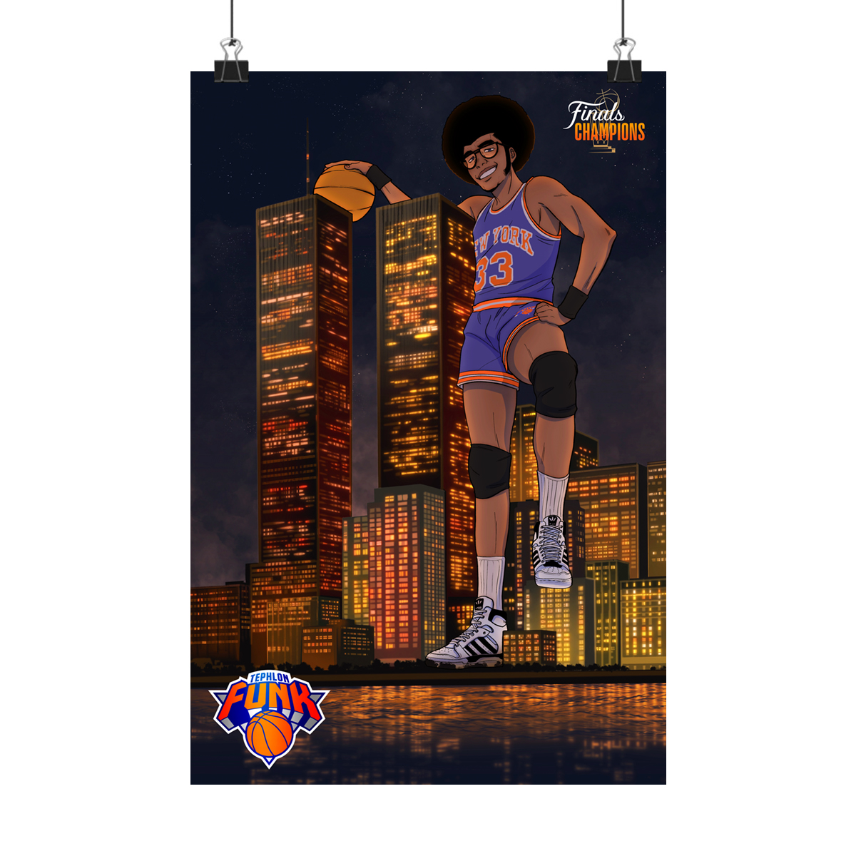 TEPHLON KNICKS POSTER