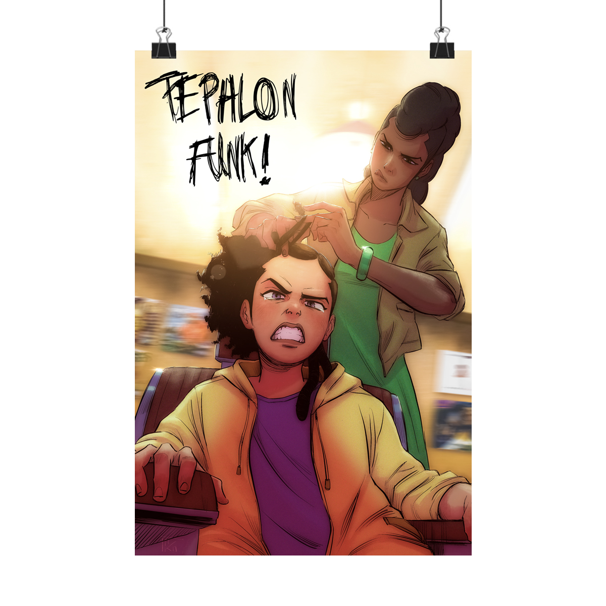 THE STRUGGLE POSTER